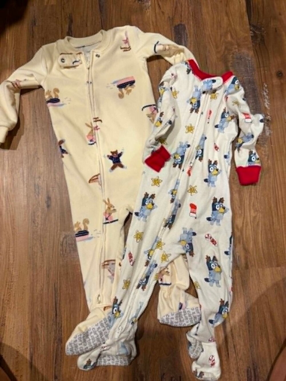Baby Footed Pajama Bundle 12 Months